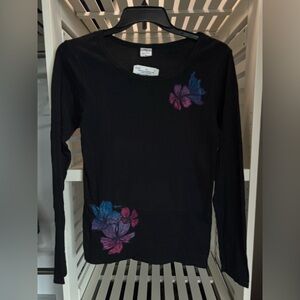 Crazy Shirt Medium Hawaii long sleeve tshirt